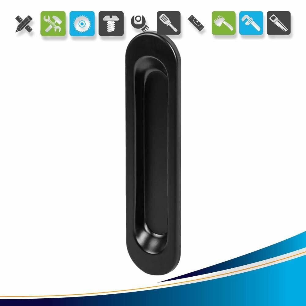 Ручка для раздвижной двери Punto Soft Line SL-010 цвет чёрный