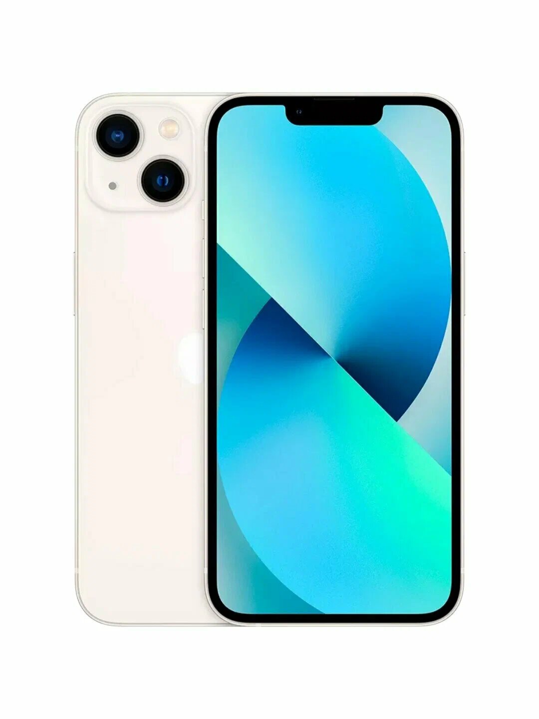 Смартфон Apple iPhone 13 Starlight, экран 6,1", 128GB, Starlight
