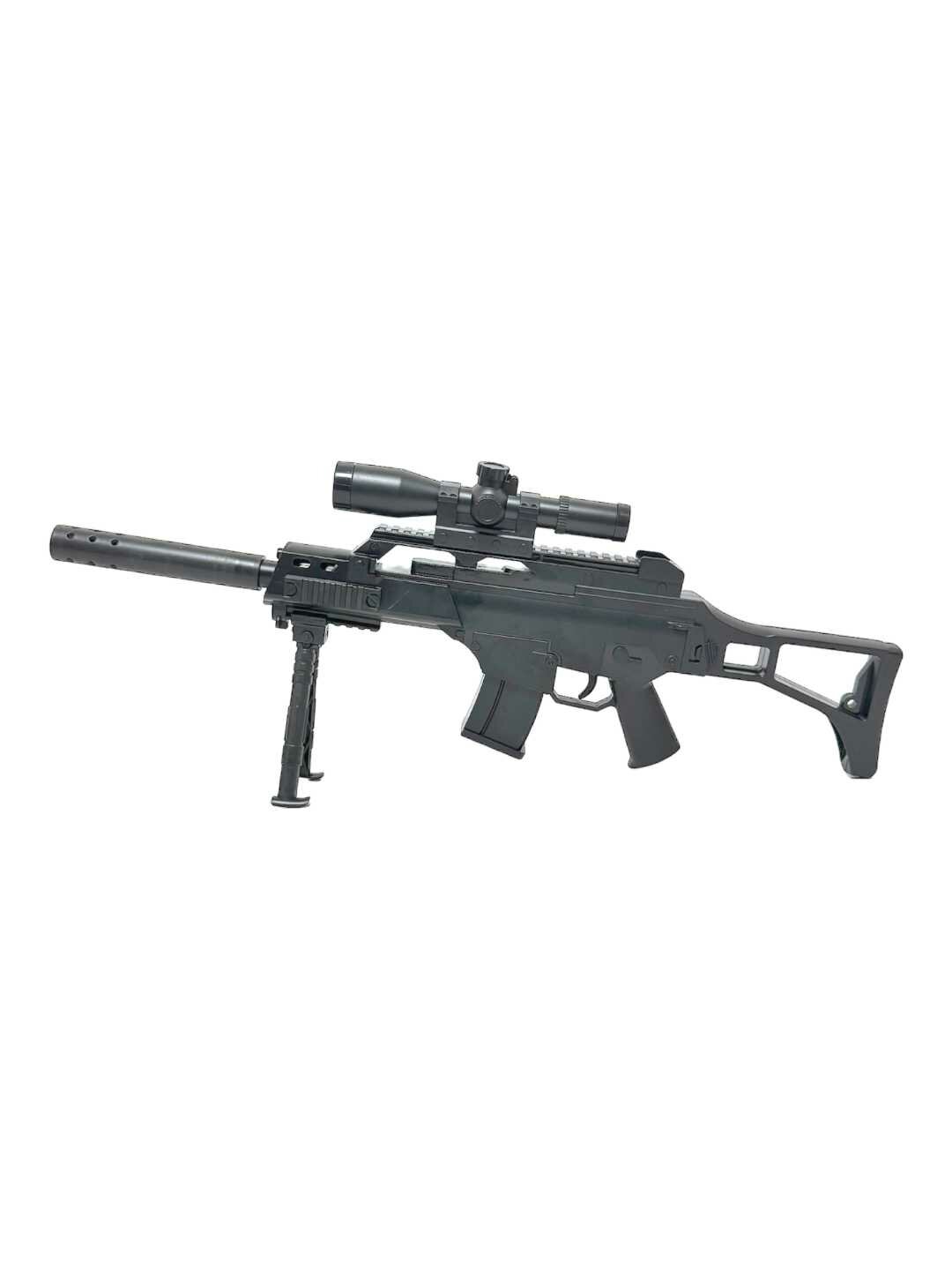Игрушечный автомат PUBG HJ459 с прицелом детский реалистичный 70 см Код. 00405
