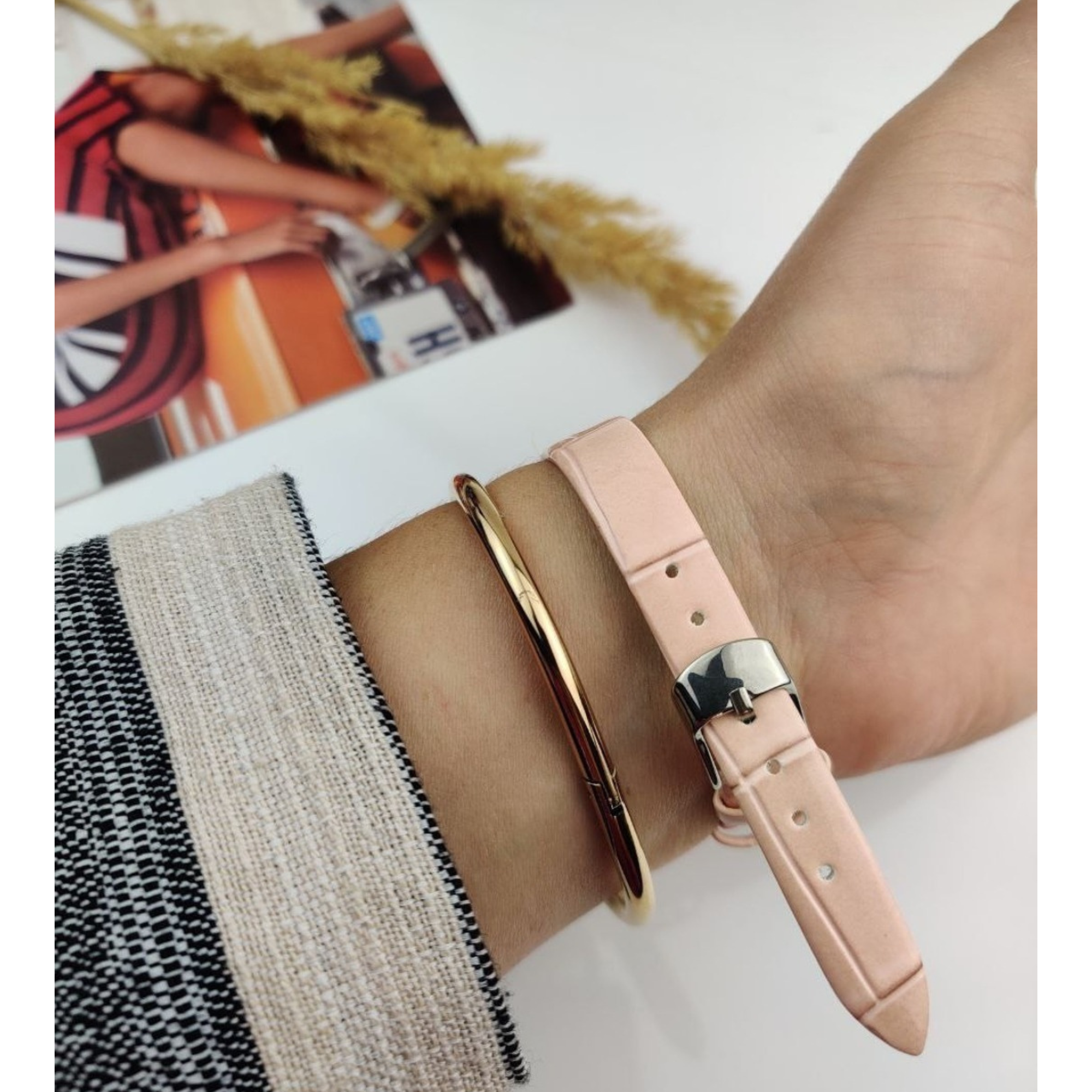 Наручные часы BOLUN Классика, золотистый — фото 1