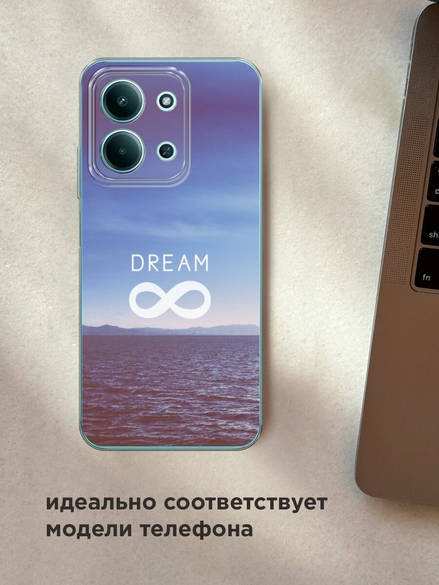 Чехол на Xiaomi Redmi 15C 4G /Poco C85 4G / Редми 15C 4G/Поко C85 4G с принтом "Dream бесконечность" — фото 1