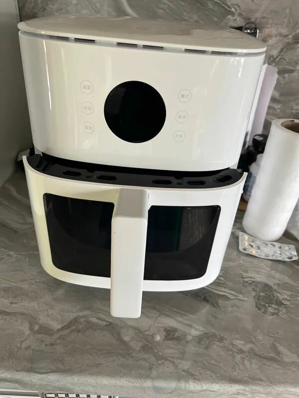 Картинки Xiaomi Mi Home воздушная сковорода S1, 6 литров, кухонная большая емкость с микро-паровой стерилизацией и нежным запеканием без переворачивания