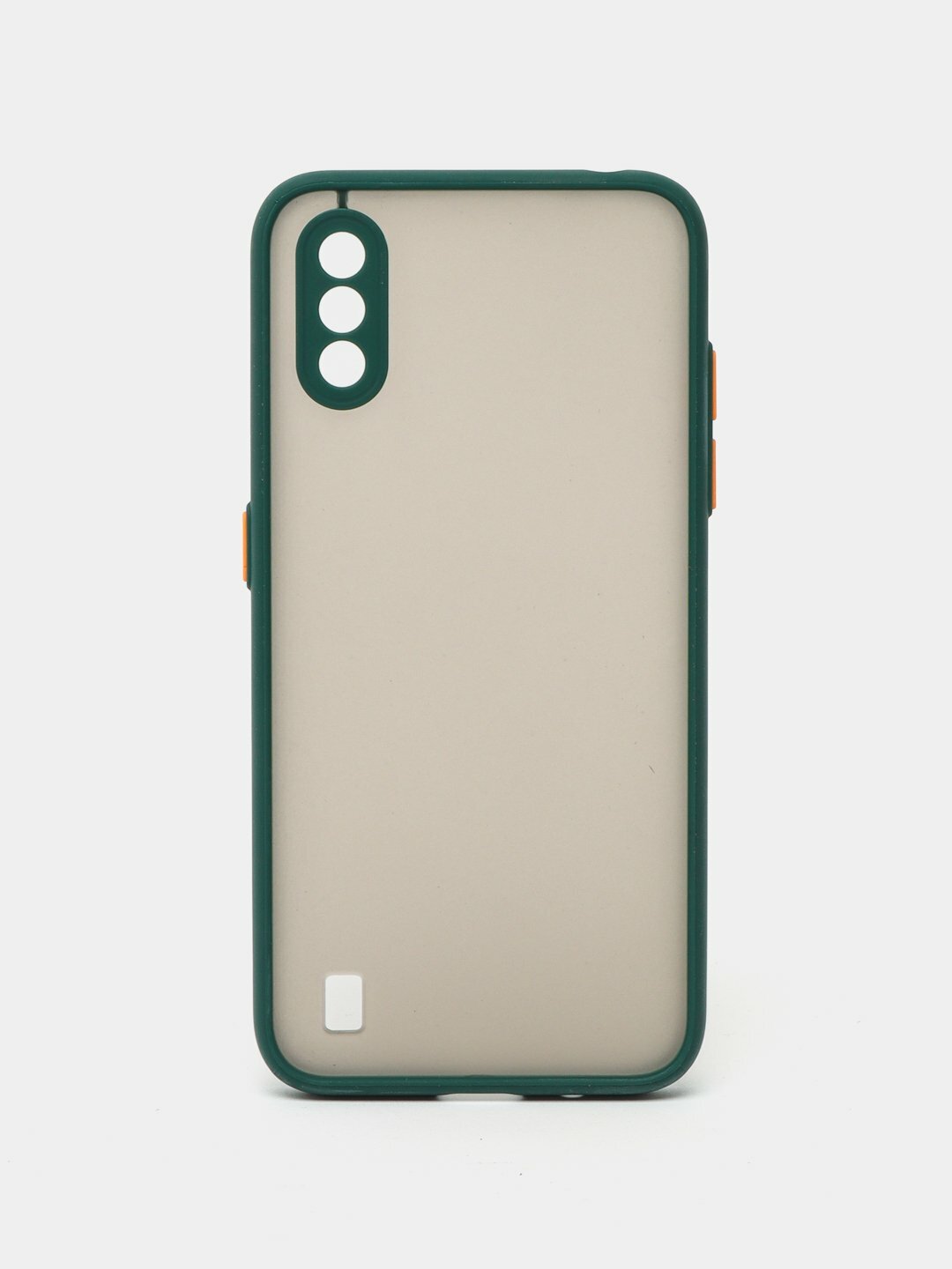 Чехол для Samsung Galaxy A01 матовый — надёжная защита и стильный вид.