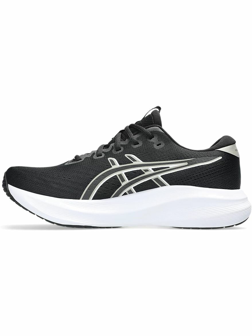 Кроссовки ASICS GEL-EXCITE 11, полнота F, размер 8.5 US, черный, белый — фото 1