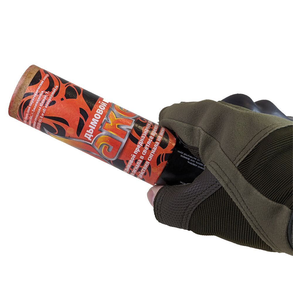 Факел дымовой красный для фотосессий