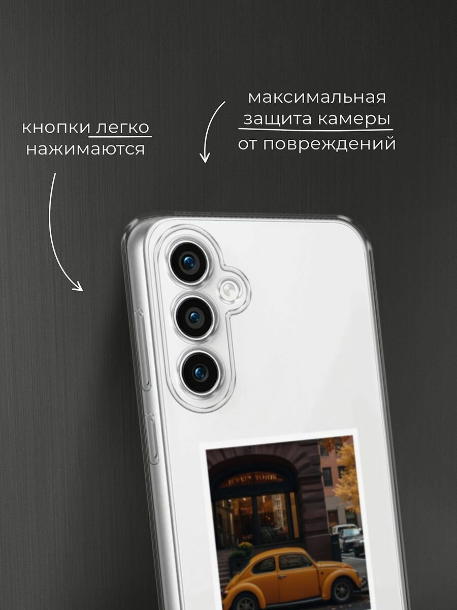 Чехол на Samsung Galaxy S23 FE 5G / Самсунг Галакси S23 FE 5G с принтом Осенний палароид — фото 1