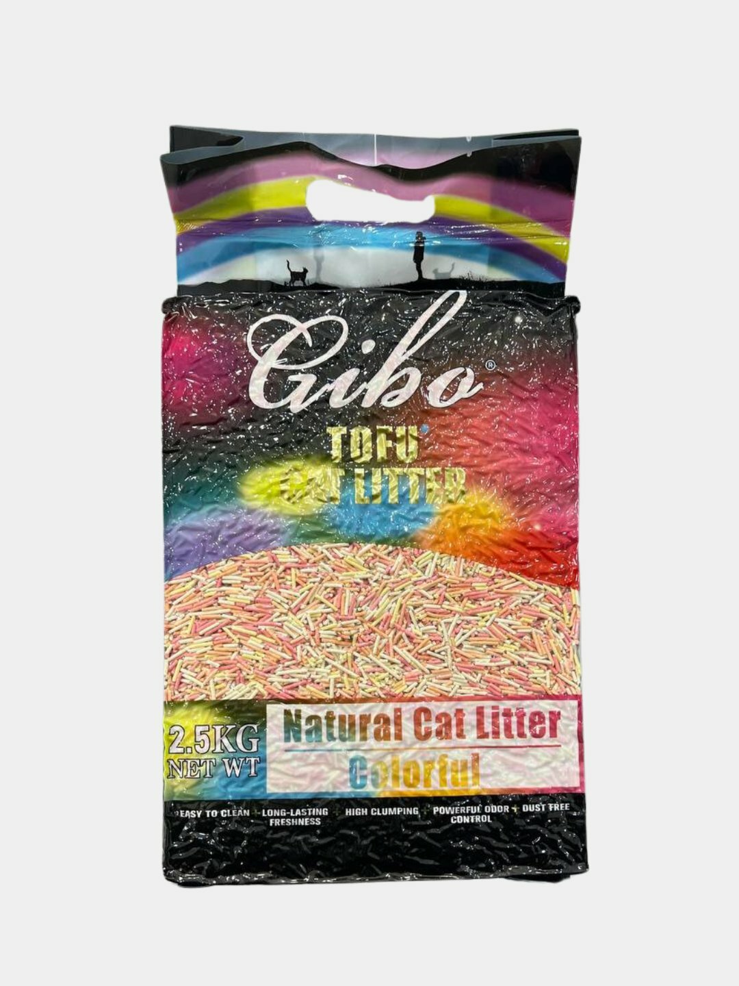 Наполнитель "Gibo TOFU" для котят, минеральный, гипоаллергенный