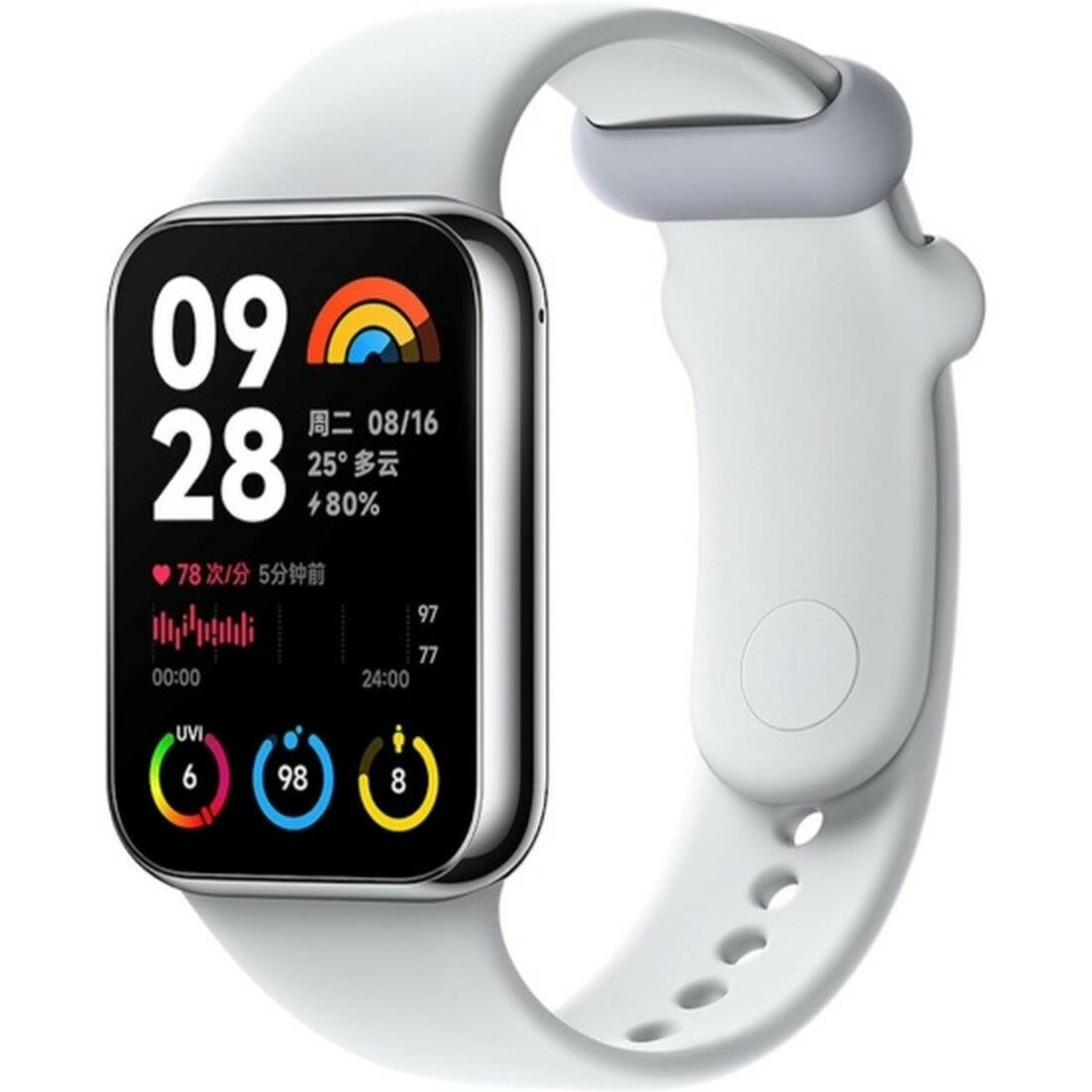 Фитнес-браслет Xiaomi Mi Smart Band 8 Pro, серый