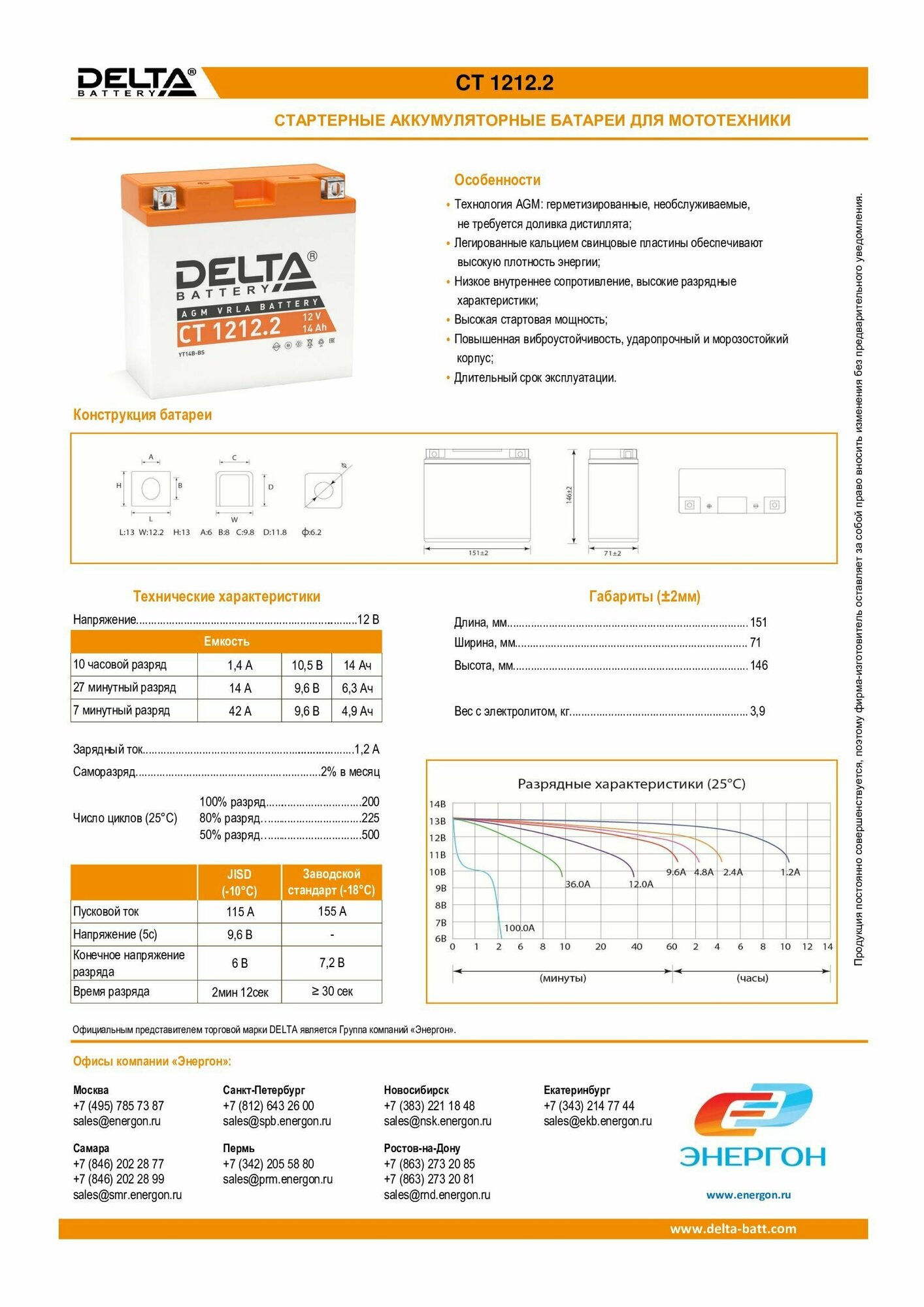 Аккумулятор Delta - фото №16