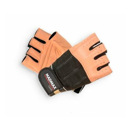 Перчатки для фитнеса Mad Max Clasic MFG-248 Brown-Black, Размер XXL перчатки для фитнеса fitness gloves light l black mad wave