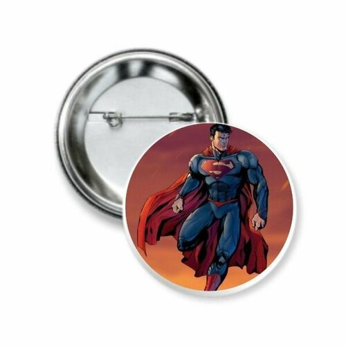 Значок закатной Супермен, Superman №8
