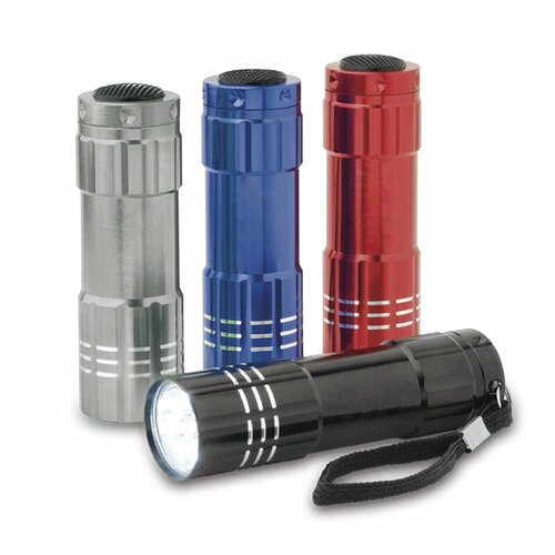 фото Фонарь ручной 0.5w 20lm, 9led ip44 (3xaaa) батарейки в комплекте smartbuy