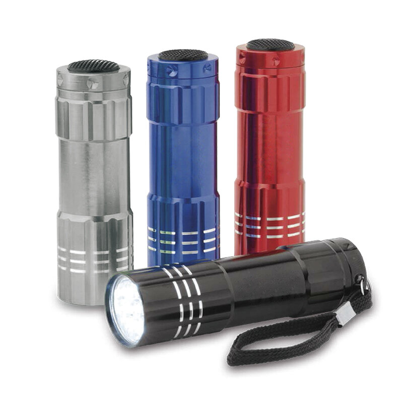 фото Фонарь ручной 0.5W 20lm, 9LED IP44 (3xAAA) батарейки в комплекте