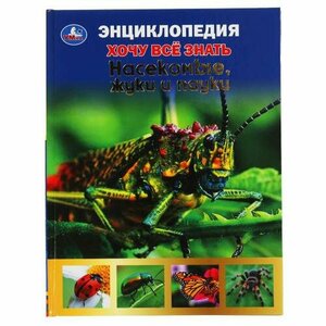 Энц(Умка)(тв) ХочуВсеЗнать Насекомые, жуки и пауки (Алексеев В. Н.)