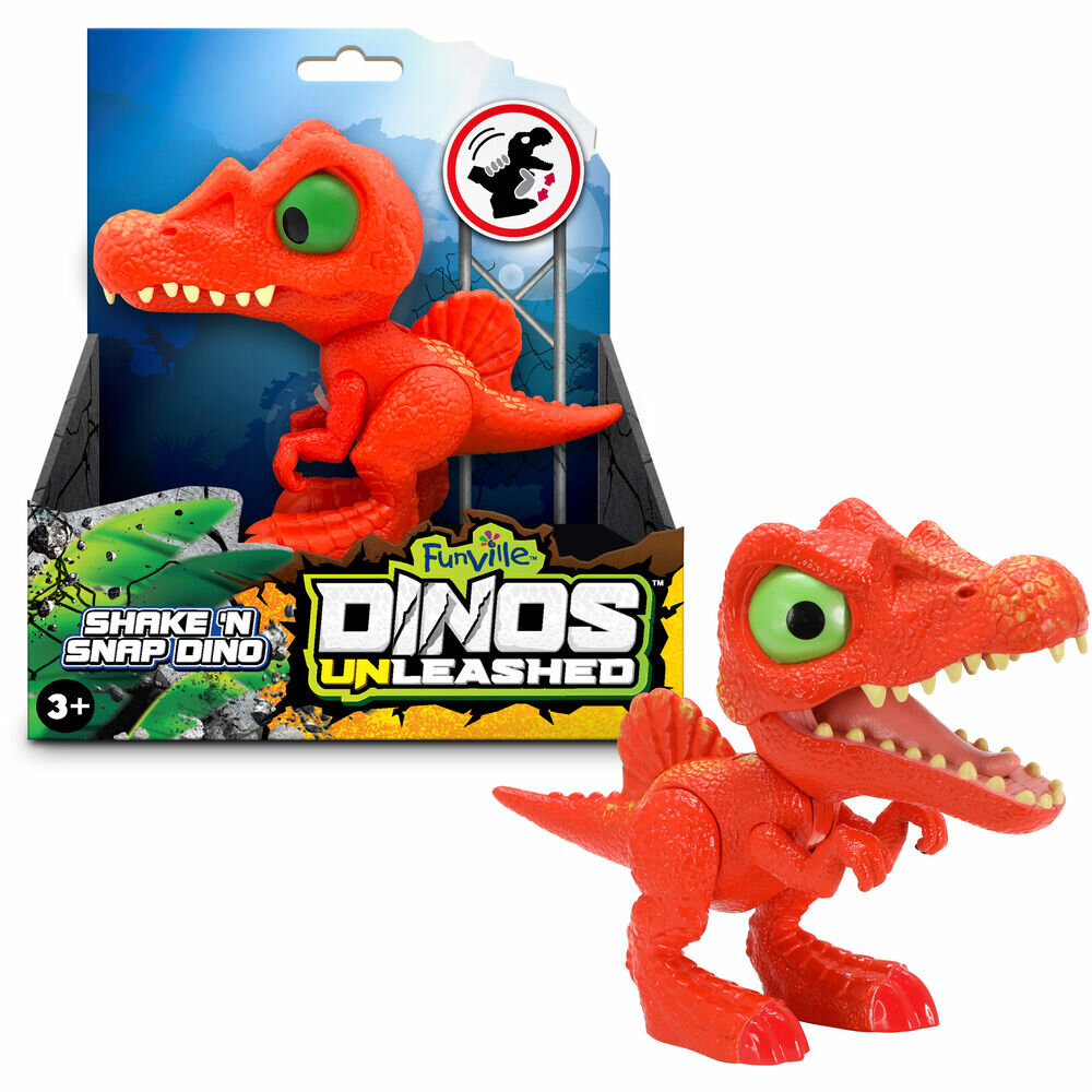 Dinos Unleashed фигурка клацающего спинозавра мини 31127S