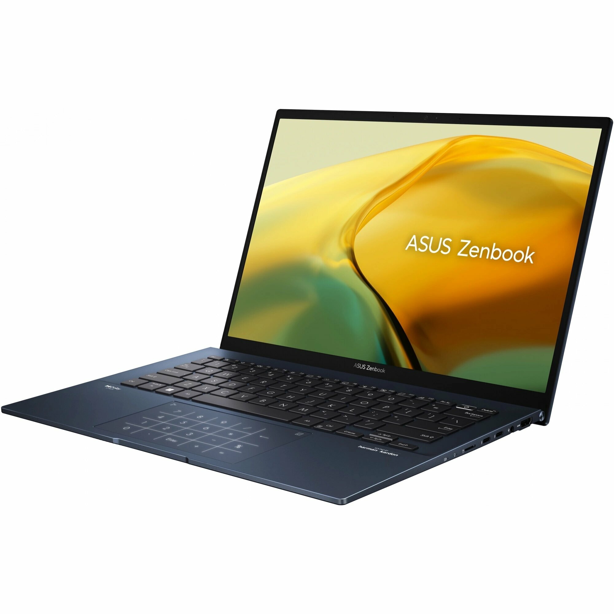 Ноутбук ASUS Zenbook 14 UX3402VA-KP696 90NB10G1-M014W0 (14", Core i5 13500H, 16Gb/ SSD 512Gb, Iris Xe Graphics eligible) Синий - фото №9