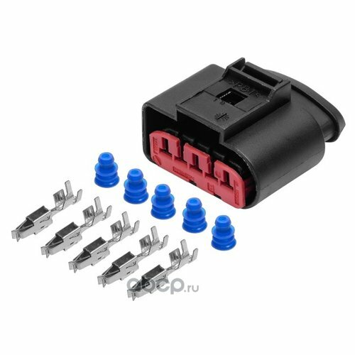 Разъем 1J0973775A 5-ти контактный датчика массового расхода воздуха VAG Cargen AX6515S