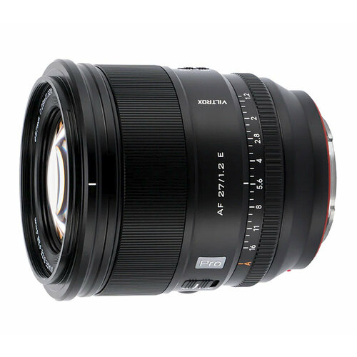 Объектив Viltrox AF 27mm F12 PRO E для Sony E APS-C 80690₽