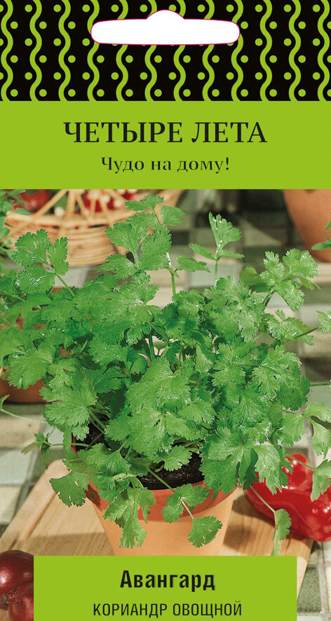 Семена Кориандр (Кинза) Авангард 1г (Поиск) Четыре лета
