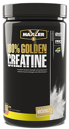 Креатин Maxler 100%, Golden Micronized, 600 г