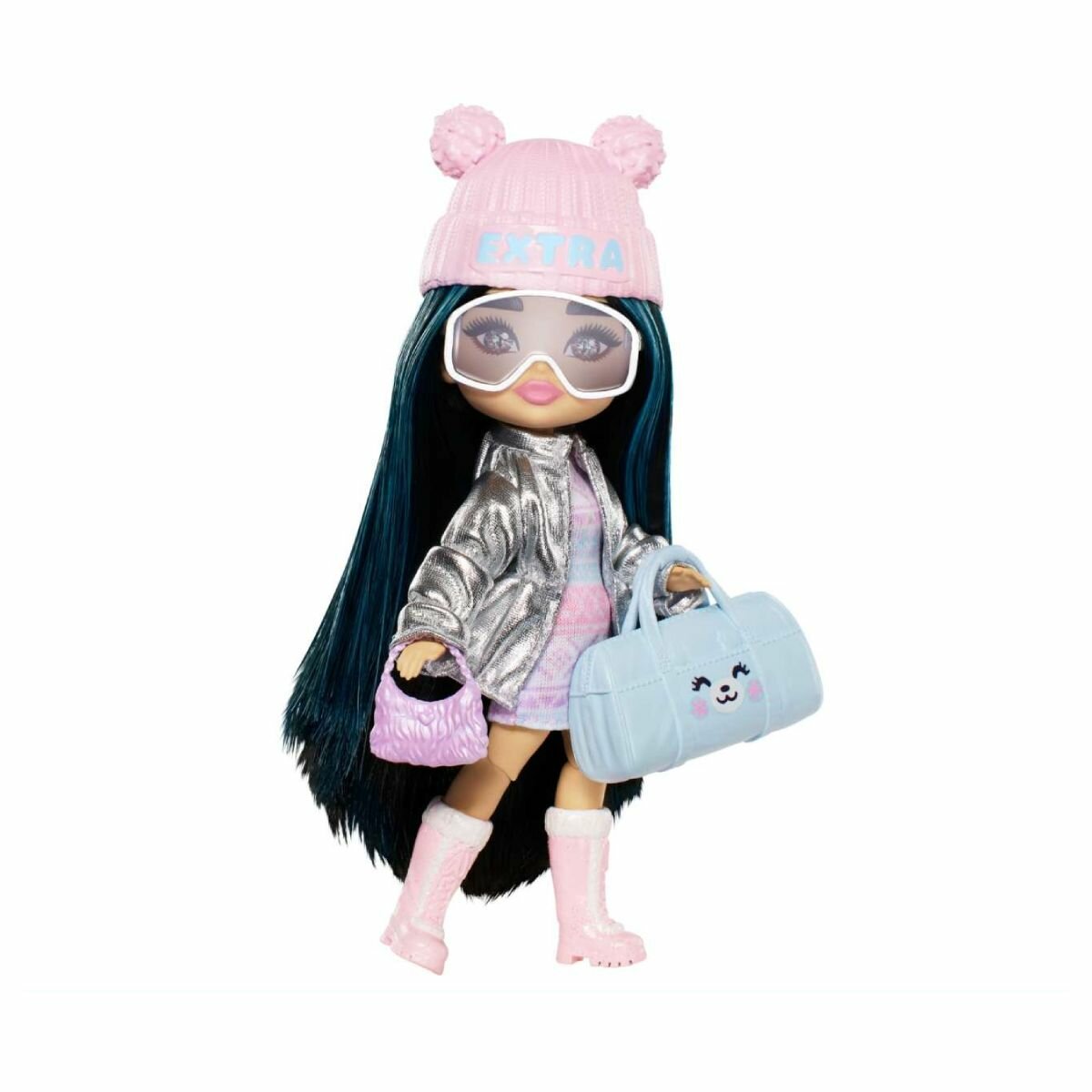 Кукла Barbie Extra Minis Fly в зимней одежде HPB20 — фото 1