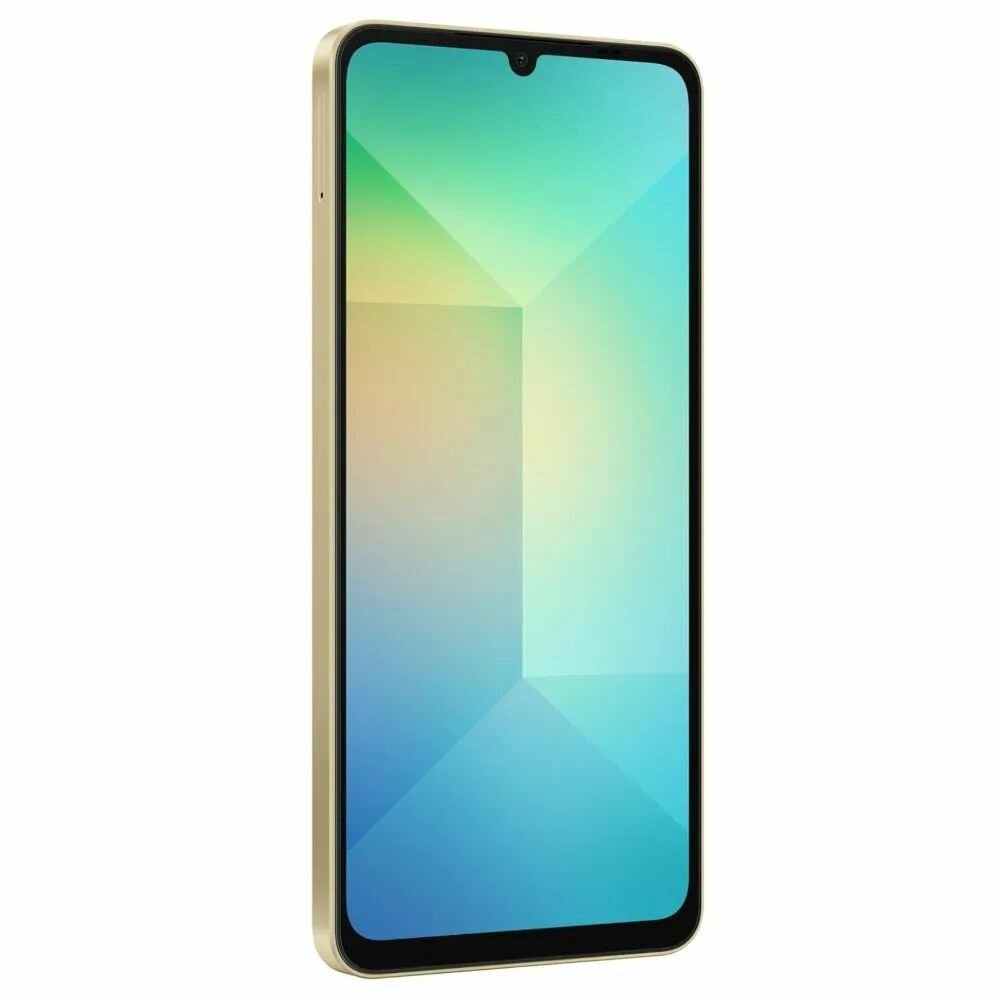 Смартфон SAMSUNG A065 Galaxy A06 4/64Gb LTE Dual sim gold — фото 1