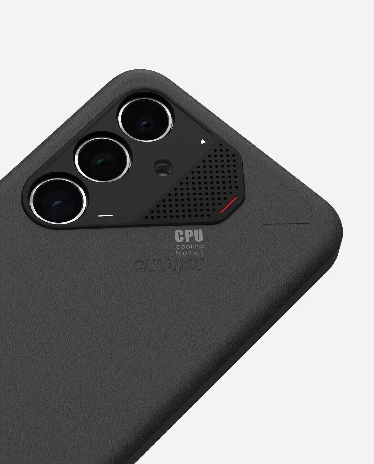 Чехол на Самсунг S24 защитный - Aulumu, MagSafe & PowerShare, экокожа, черный, матовый — фото 1