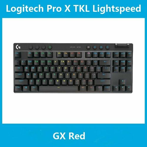 Logitech G PRO X TKL Игровая Bluetooth-клавиатура RGB Lights Gaming Keyboard чёрный 23500₽