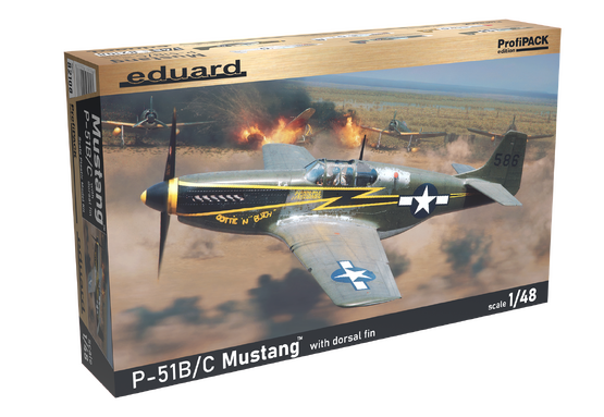82108 Eduard Самолет P-51B/C Mustang (ProfiPACK) 1/48