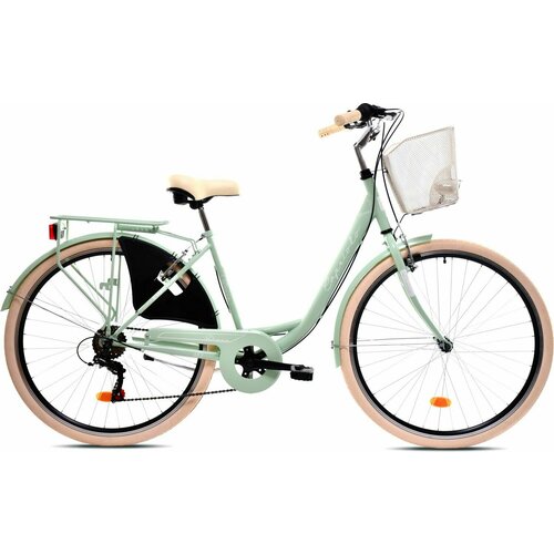 Велосипед женский Capriolo City Diana Steel (1x6) (2025), стальная рама 18