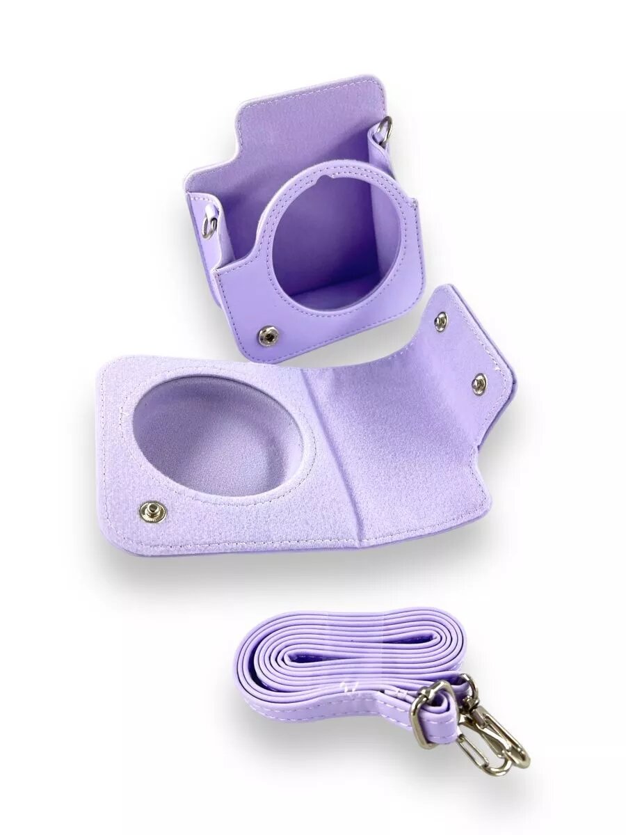 Набор аксессуаров для Instax mini 12, для фотокамеры, экокожа, ударопрочный чехол, альбом — фото 1