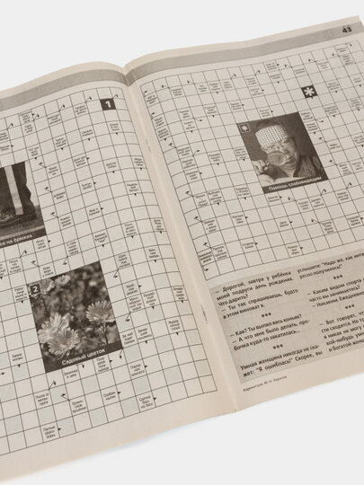 Лиза "Лабиринт кроссвордов" на русском языке №6/21 — фото 1