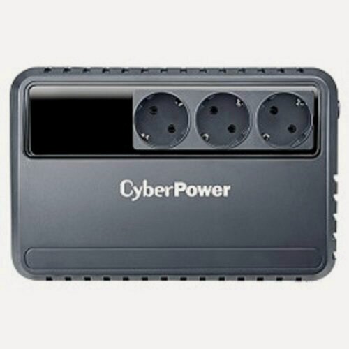 Изображение товара CyberPower BU600E Источник бесперебойного питания 600VA/360W, 3 розетки (Schuko), линейно-интерактивный