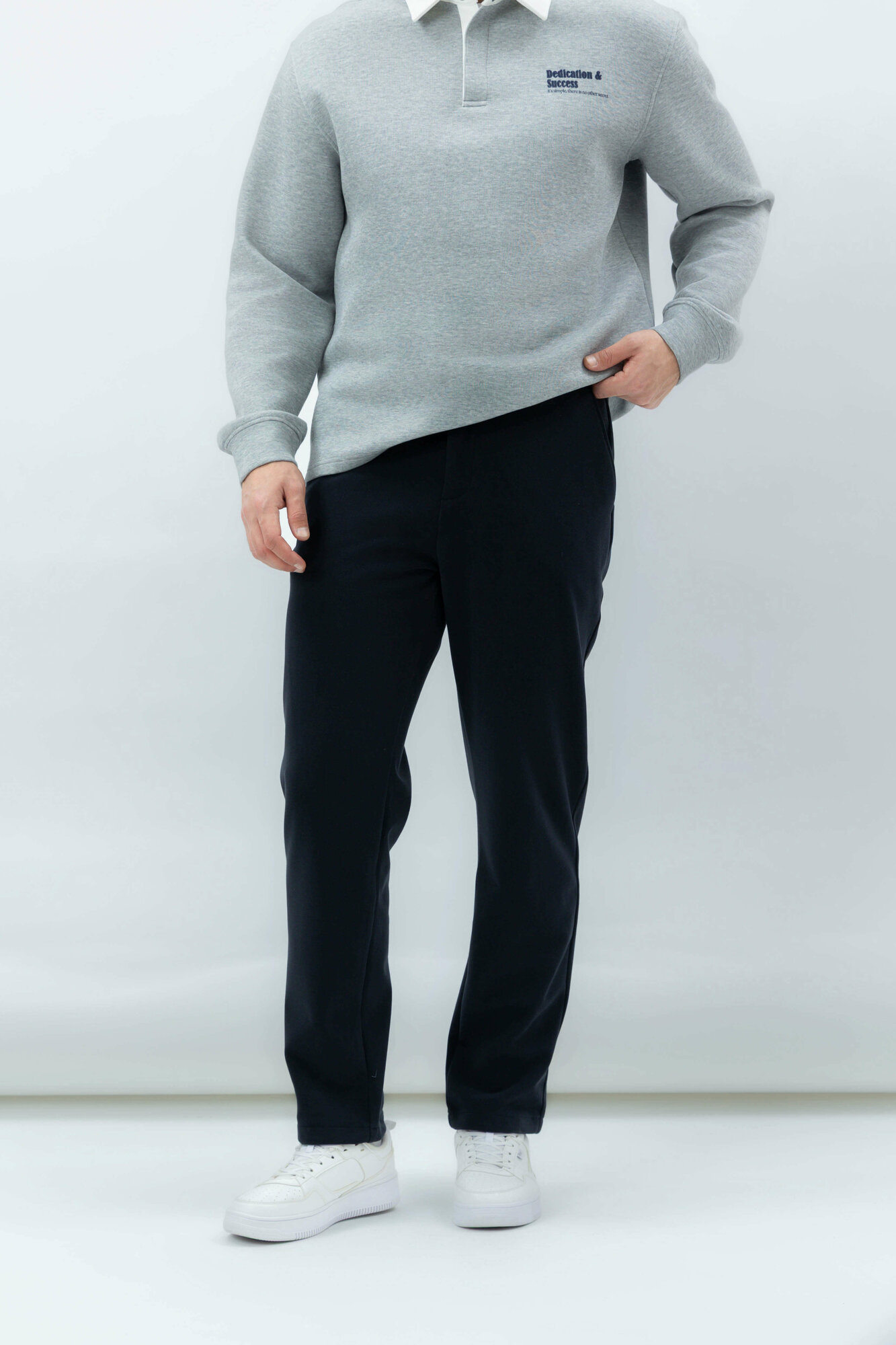 Брюки классические TERRA PRO, размер 34, navy — фото 1