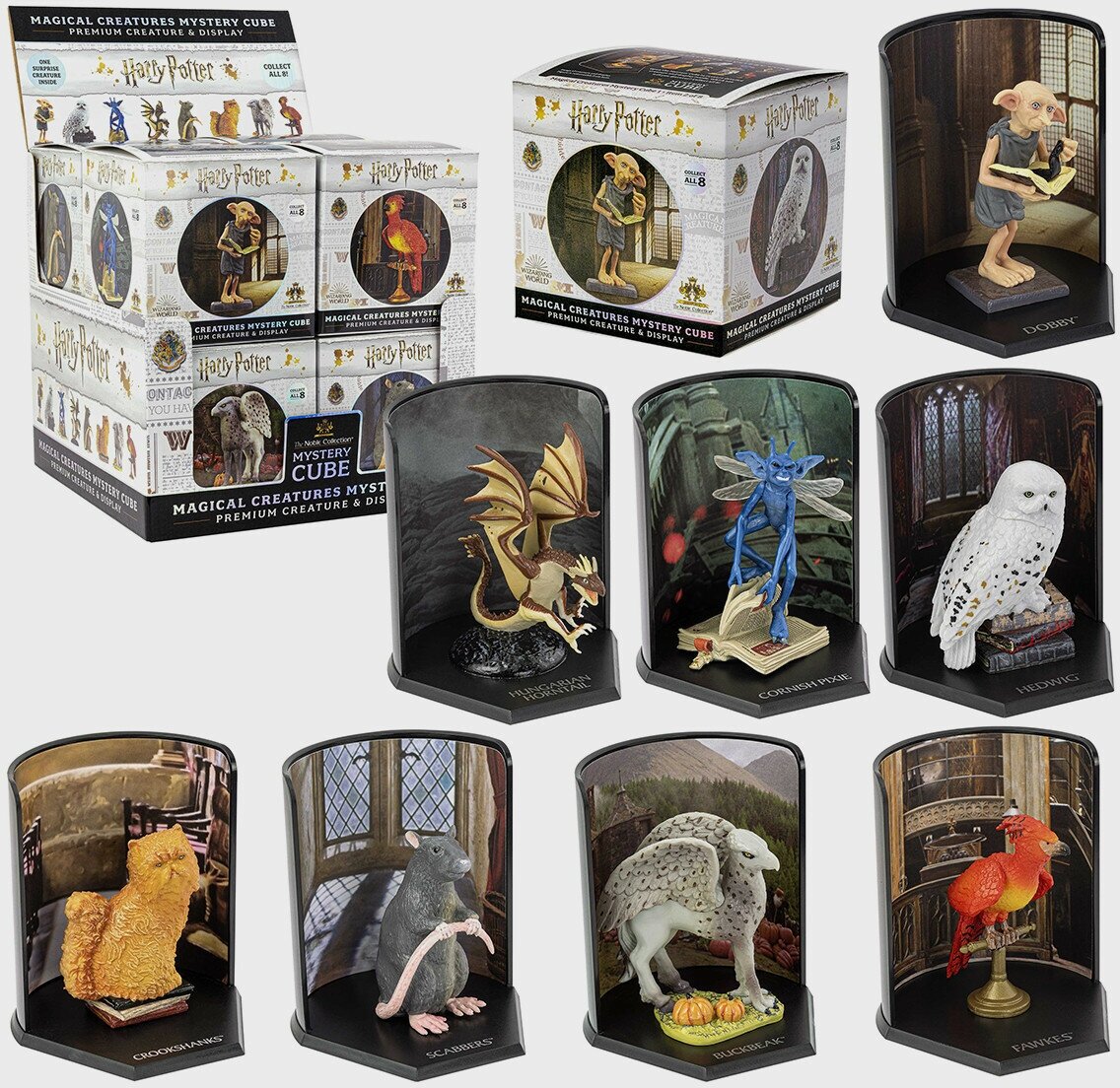 Фигурка Noble Collection Harry Potter - Mystery Cubes - Magical Creatures (1 шт, 7 см) NN8009