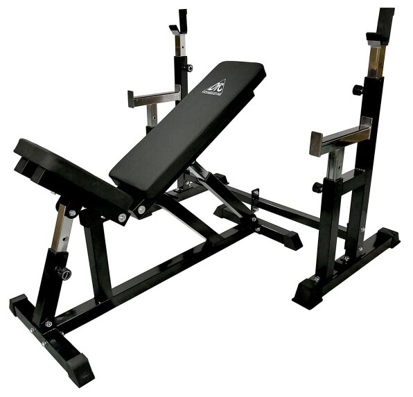 Скамья со стойками под штангу DFC DZ005ABB