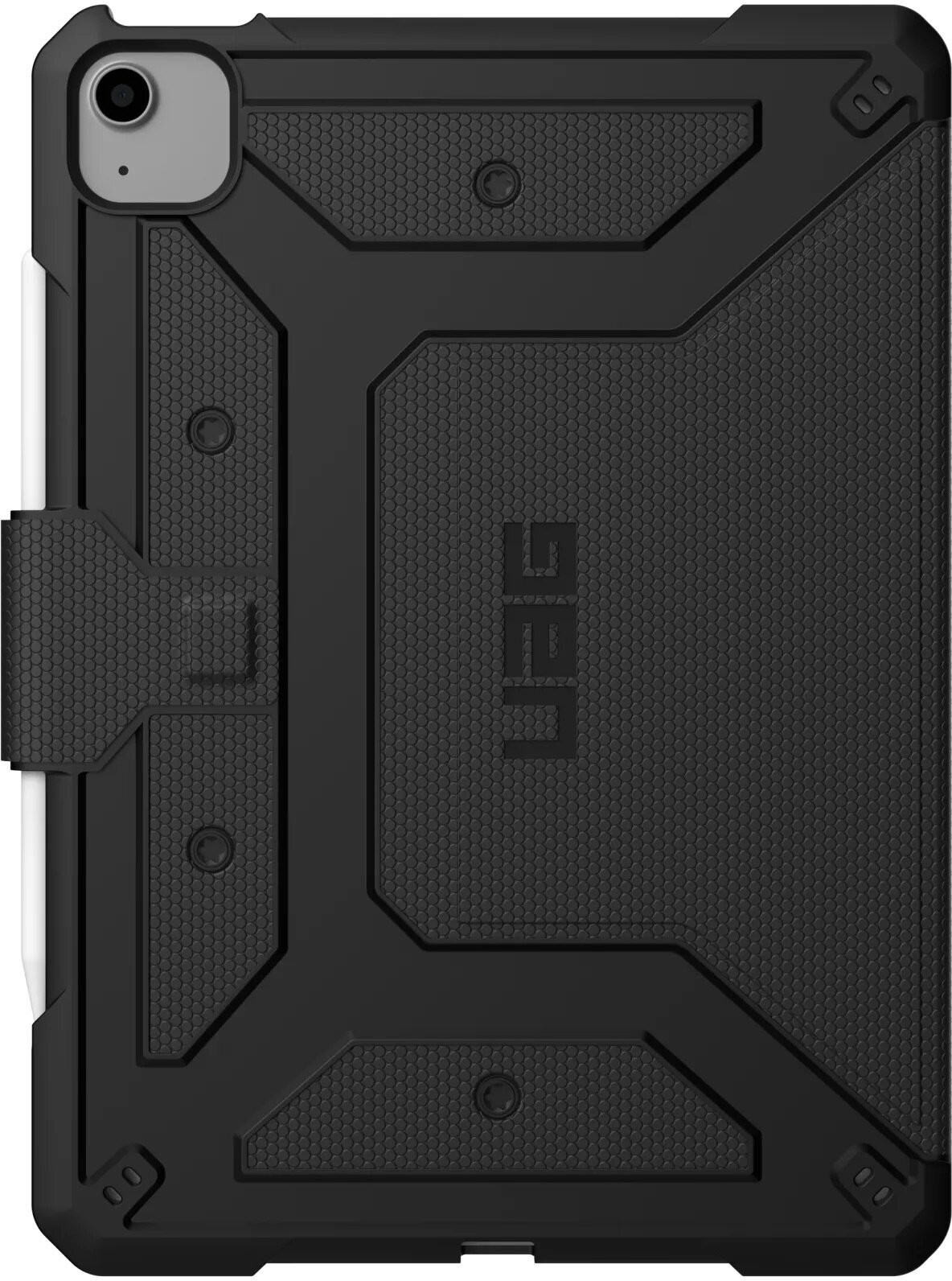 Защитный чехол UAG Metropolis для iPad Air (4-го и 5-го поколений; 2020 и 2022) и iPad Pro 11 дюймов (2-го и 3-го поколений; 2020 и 2021) (дизайн 2022) (Чёрный / Black)