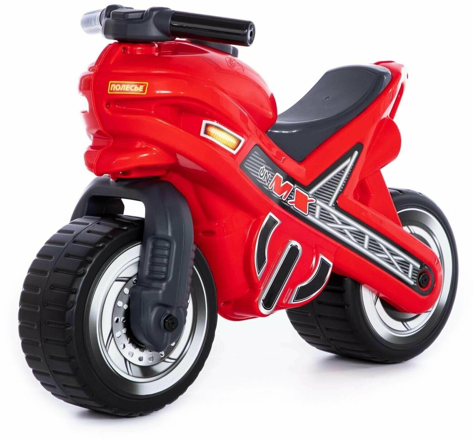 Полесье Каталка для детей мотоцикл MX красный 46512