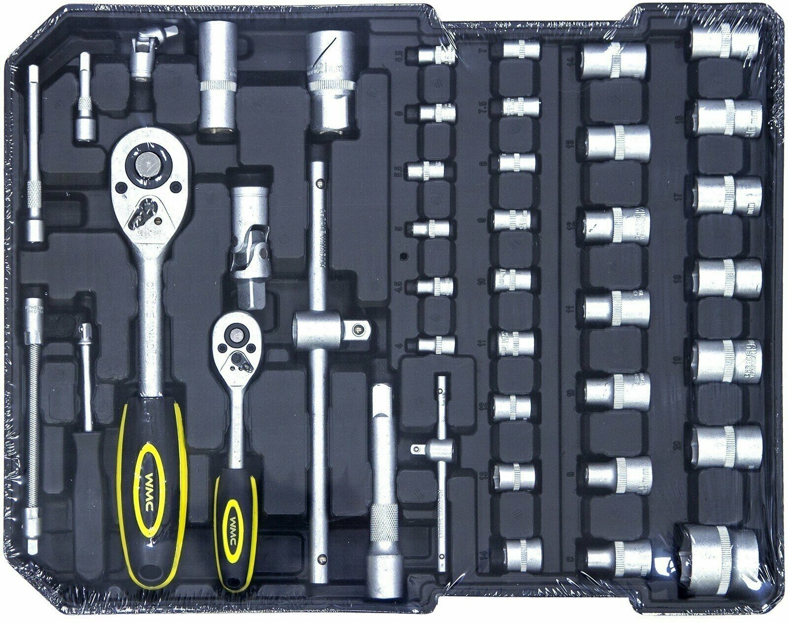 Набор инструментов WMC TOOLS 186 предметов - фотография № 19