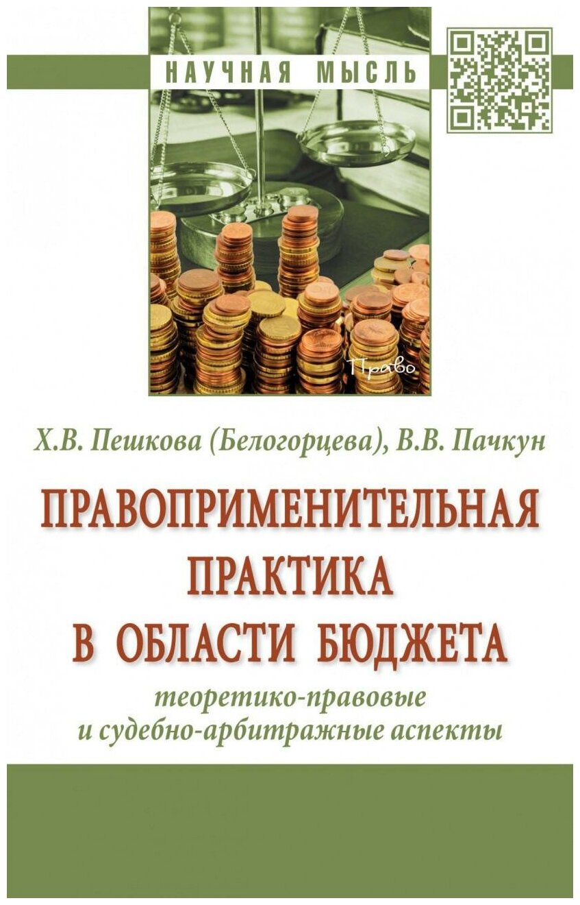 Правоприменительная практика в области бюджета. Теоретико-правовые и судебно-арбитражные аспекты - фото №1