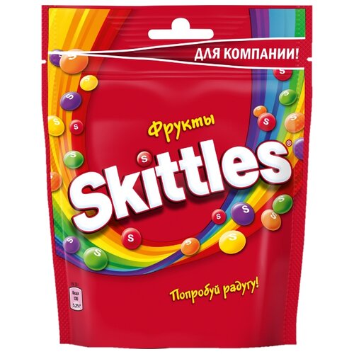 фото Драже Skittles Фрукты, 165 г