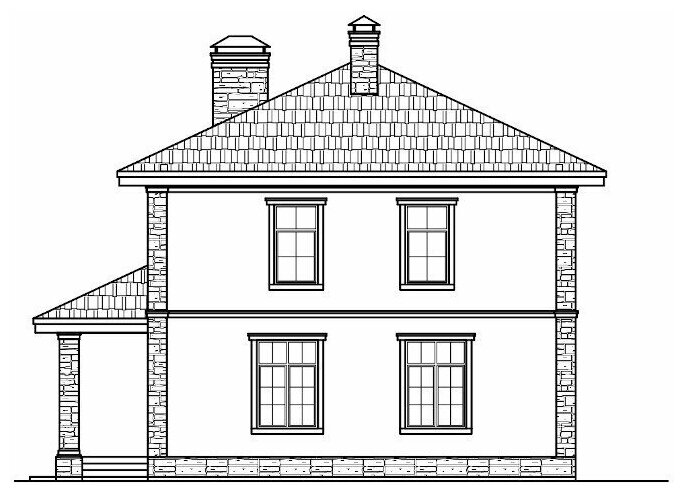 Проект дома Catalog-Plans-57-05T (160,75кв.м, 11,3x9,8м, газобетон 375) - фотография № 5