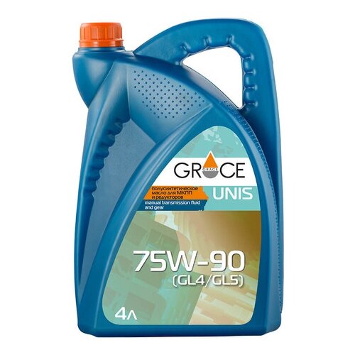 Масло трансмиссионное Grace Lubricants UNIS 75W-90, 75W-90, 4 л