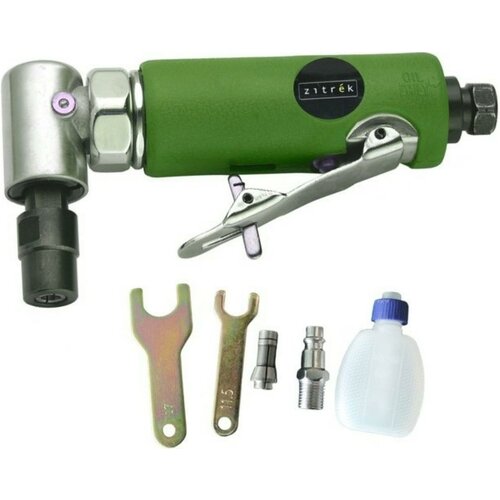 Шлифмашина угловая Zitrek ZKPAG01 6271лмин зеленый 262100₽