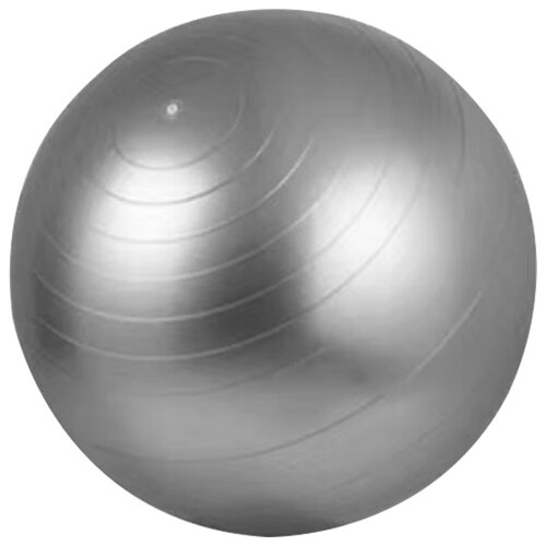 фото Мяч гимнастический, серебристый, 85 см джамбо тойз