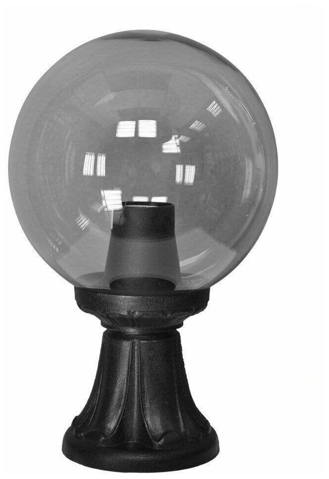 Ландшафтный фонарь Fumagalli Minilot/G250. G25.111.000. AZE27, Черный и Дымчатый