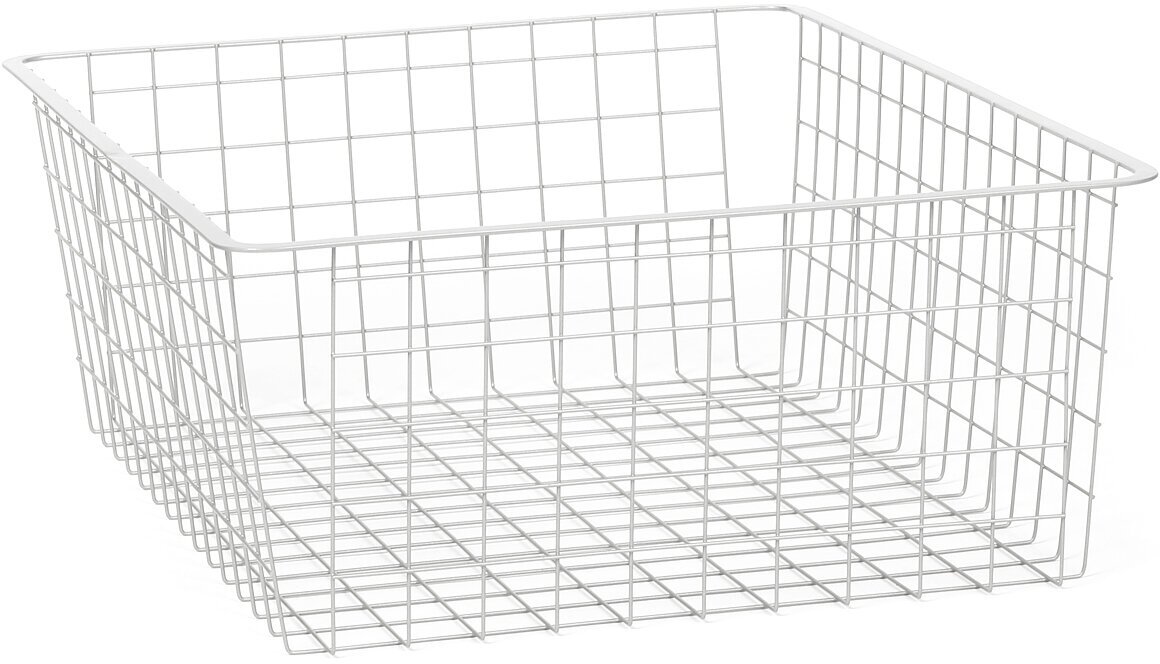 фото Корзина сеточная larvij l9530wh(n) 555x410x185мм