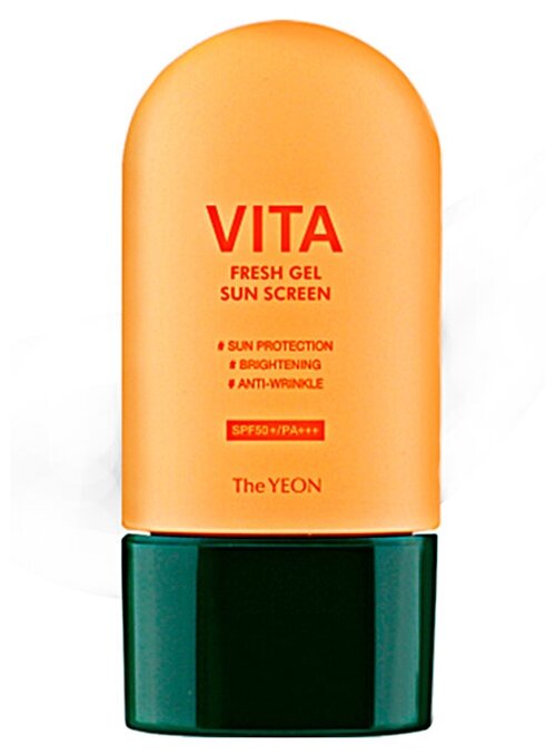 The YEON Гель солнцезащитный освежающий - Vita fresh gel sun screen SPF50+/PA +++, 50мл