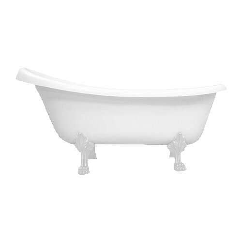 Ванна Aquastone Скарлет 170(Ножки белые)