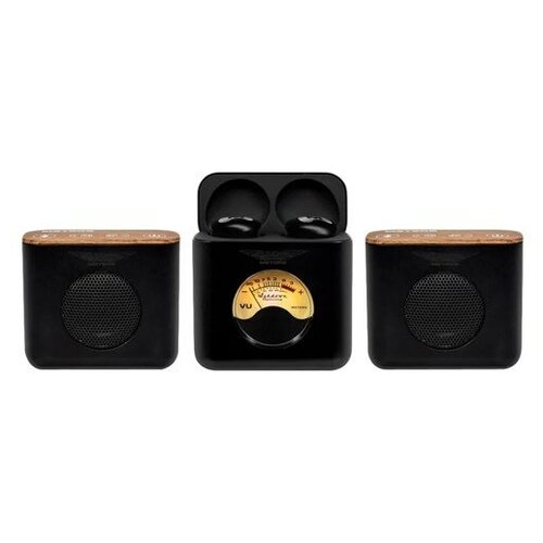 Комплект наушники TWS+колонки Meters Linx TWS+Linx-BT-Stereo Speaker System black